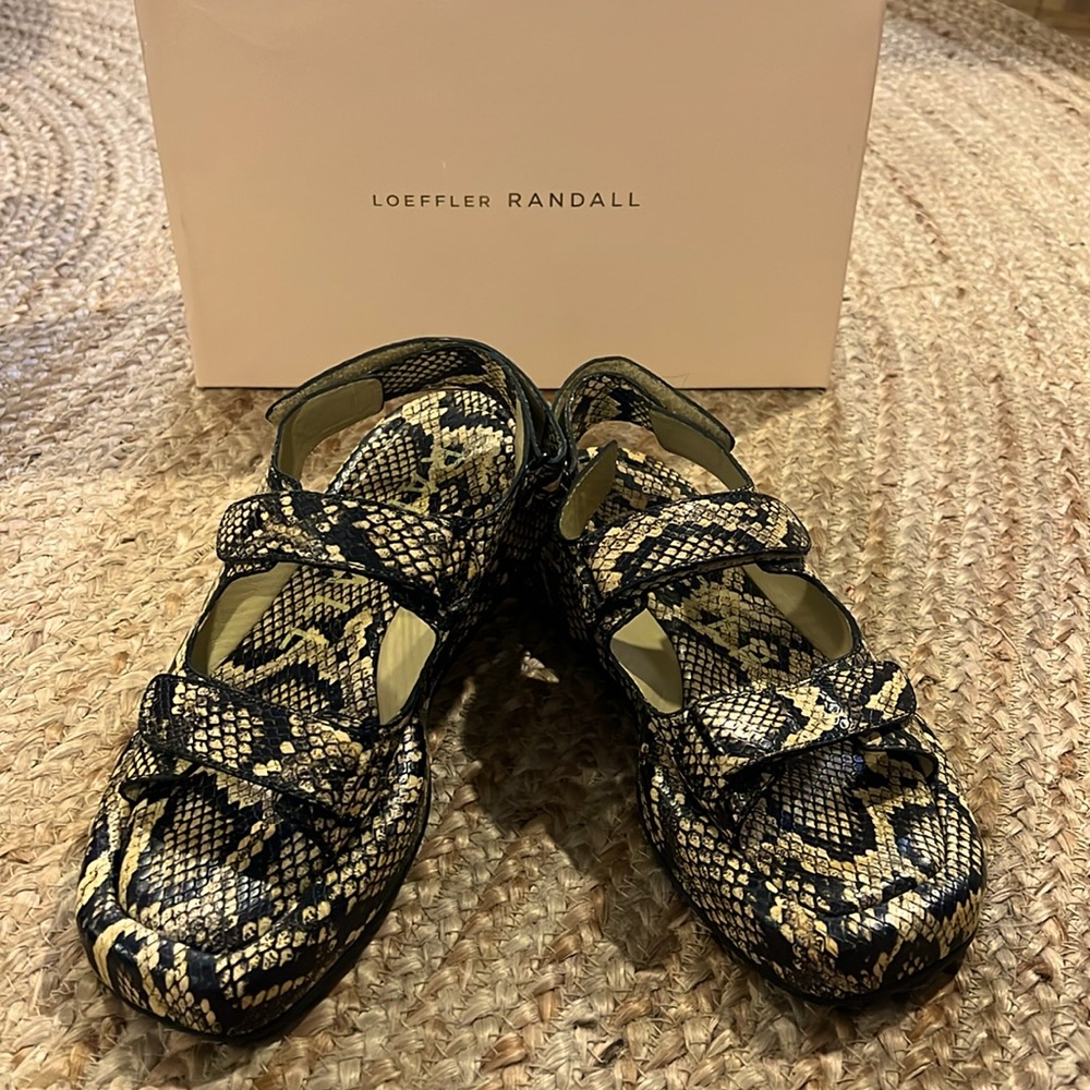[loeffler randall] Blaise slide sandal, sz 8